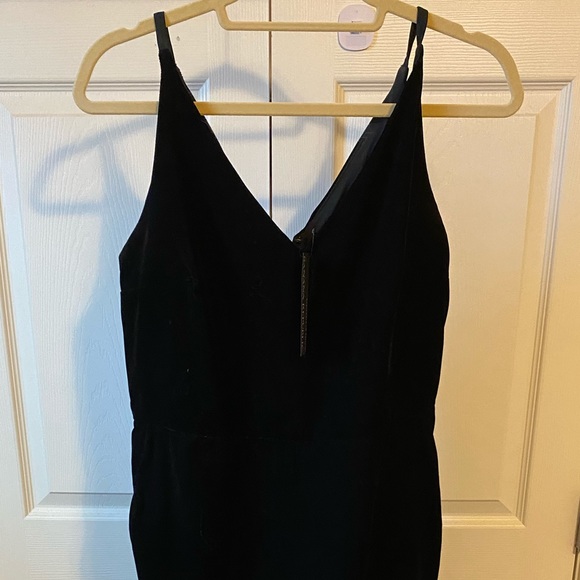 NEW! Velvet cropped leg jumpsuit! - Picture 4 of 4